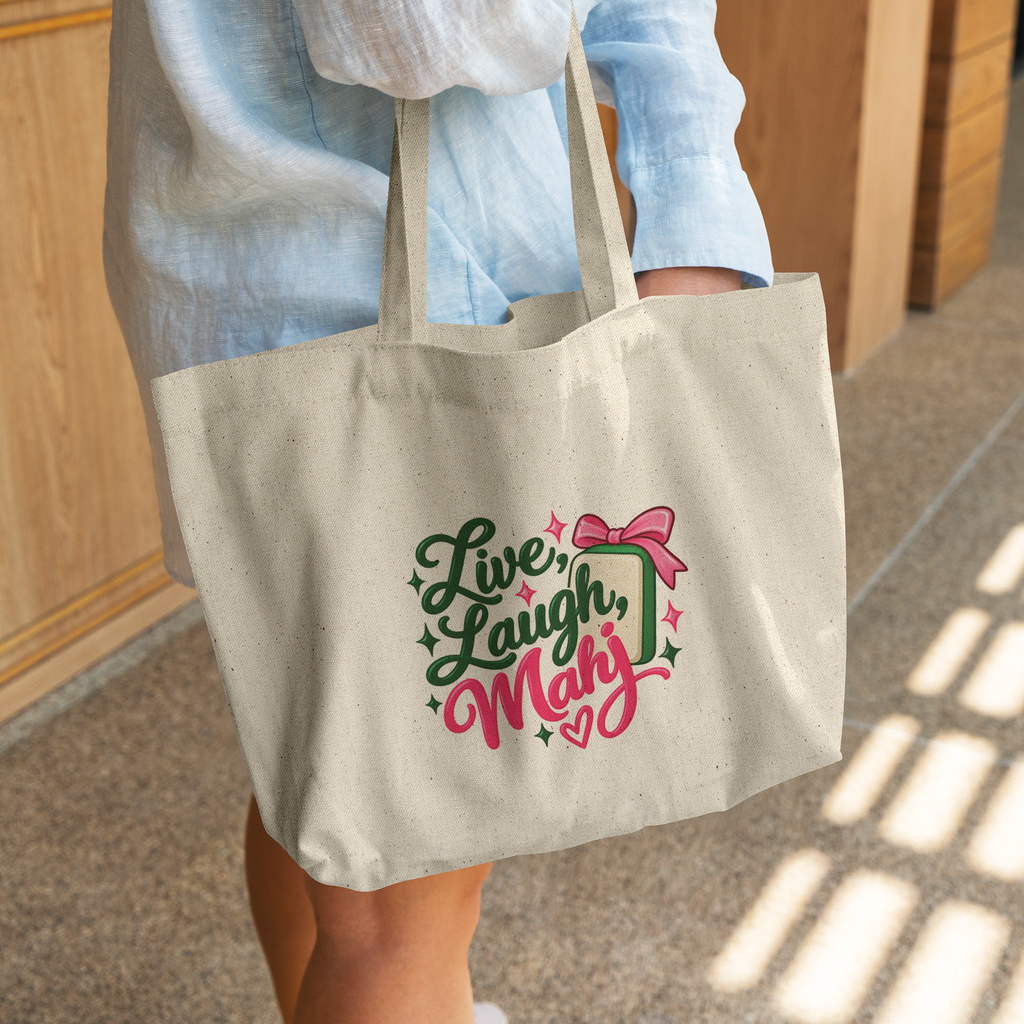 Mah_Jongg_Tote__Live_Laugh_Mahj_CottonTote_L_WomanDigging_Mockup.png_16211549